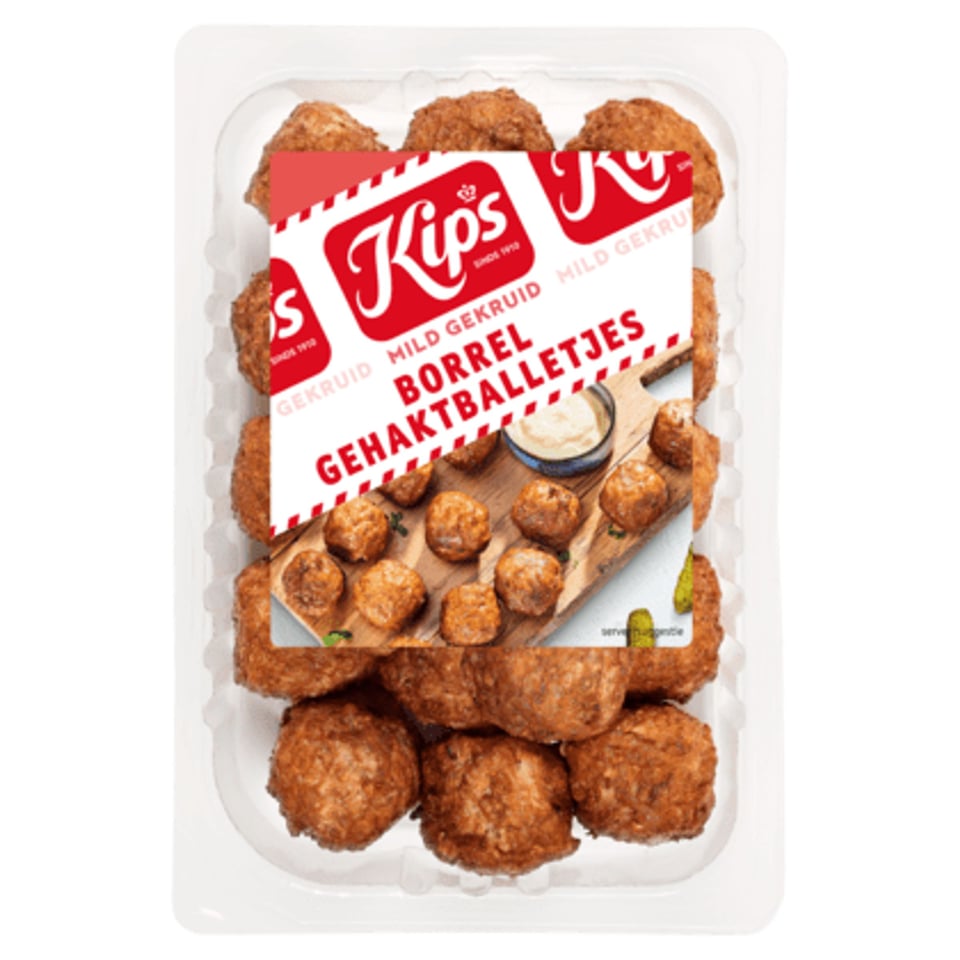 Kips Borrel Gehaktballetjes