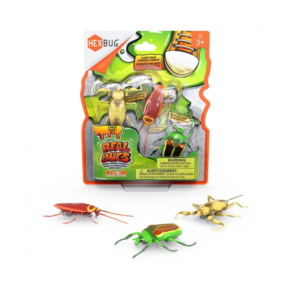 HEXBUG Nano Real Bugs 3-Pack