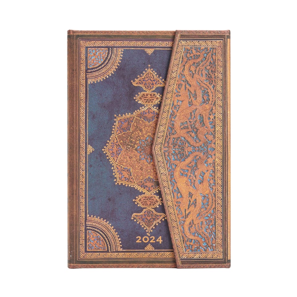 Paperblanks 2025 Diary hardcover mini Safavid indigo