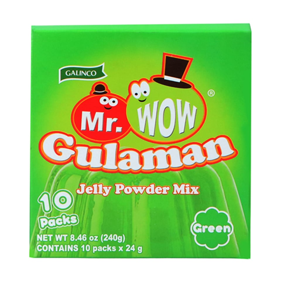 Mr. Wow Gulaman Green 24g