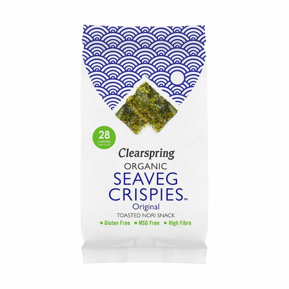 Seaveg Crispies Original Nori Snack