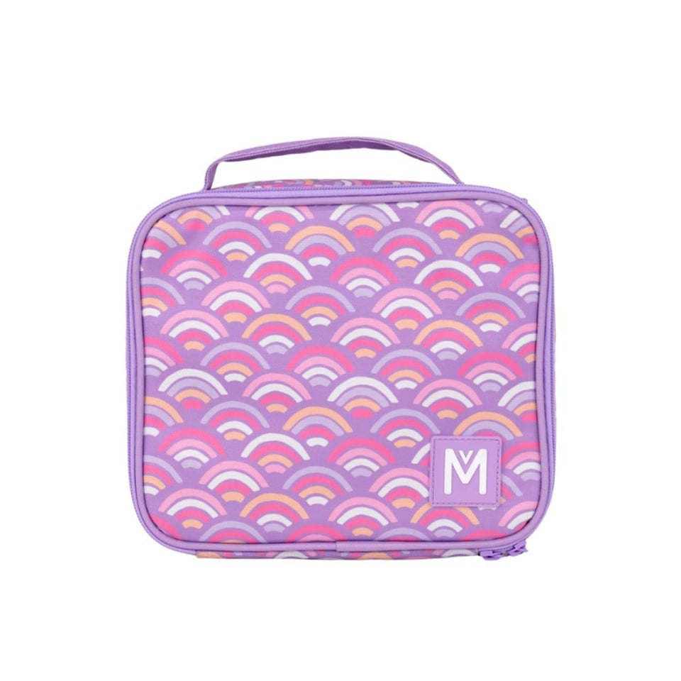 Montii Lunch Koeltas M Rainbow Roller - Roze