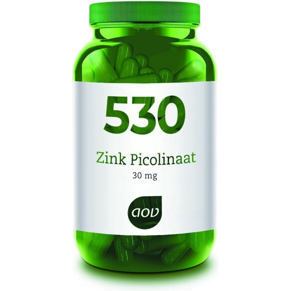 AOV 530 Zink Picolinaat 60 Capsules - Mineralen - Voedingssupplementen