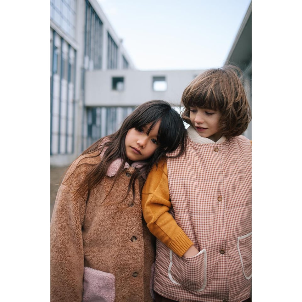 Daily Brat - Parker teddy jacket camel