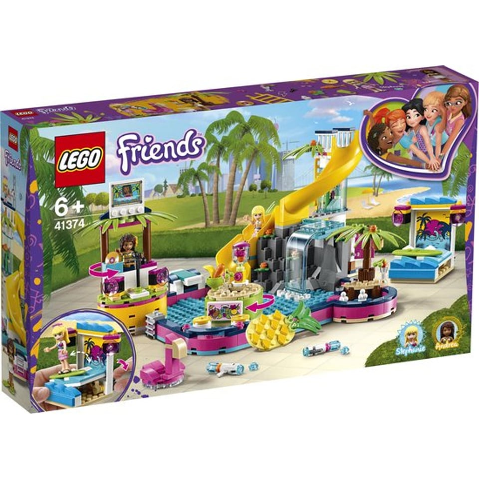 Lego Friends 41374 Andrea's Zwembadfeest