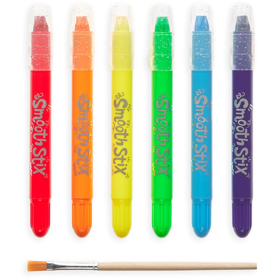 Ooly - Smooth Stix Watercolor Gel Crayons & Brush
