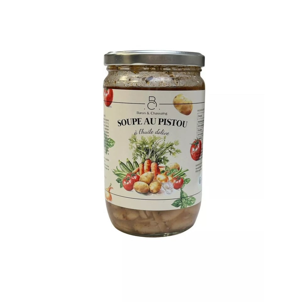 Pistousoep 650g