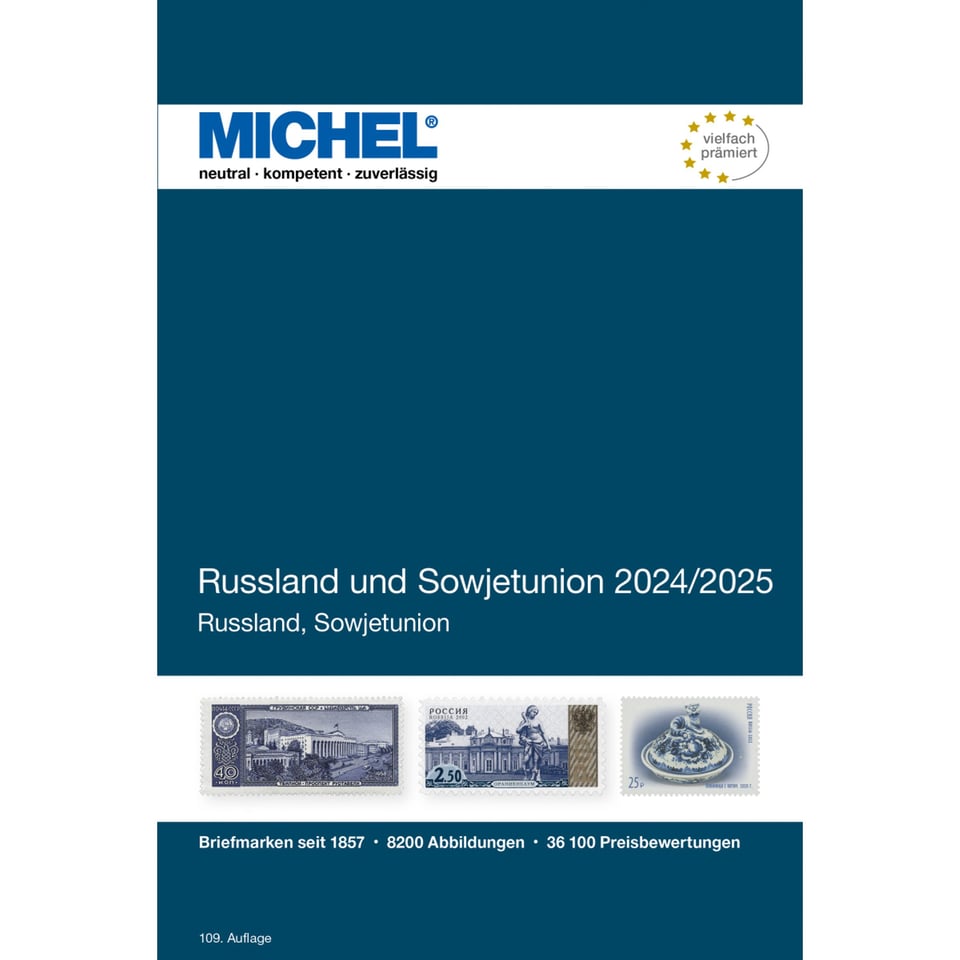 Europa-Katalog Band 16 Russland Und Sowjetunion 2024/2025