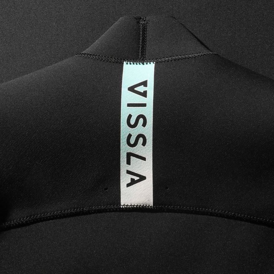 Vissla Vissla Seven Seas 3/2 Full Chest Zip Black Jade