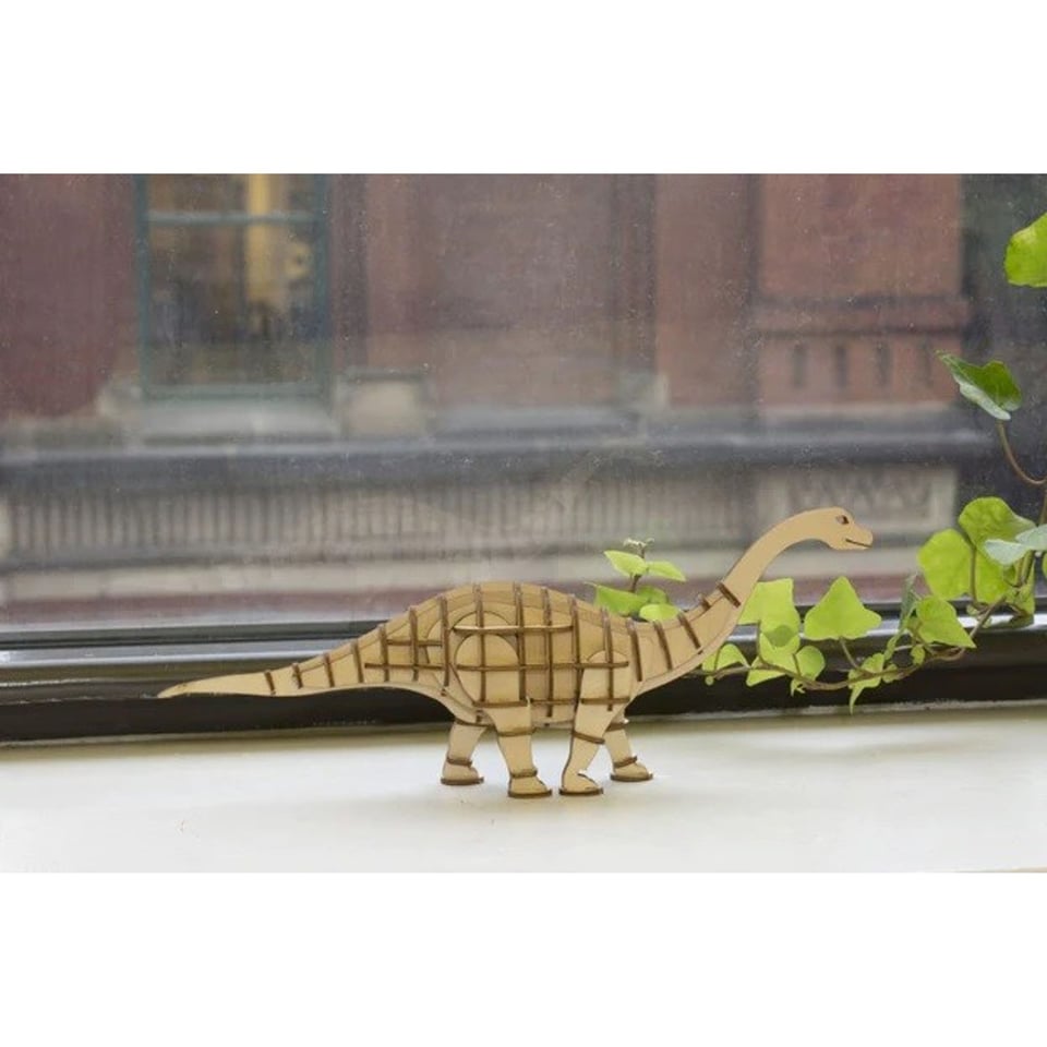 Apatosaurus Houten 3D Puzzel