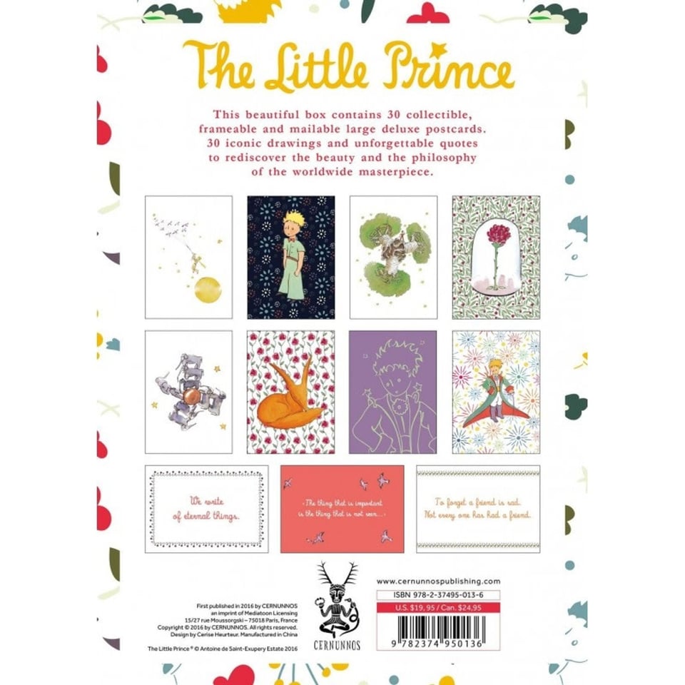 De Kleine Prins - 30 Luxe Postkaarten