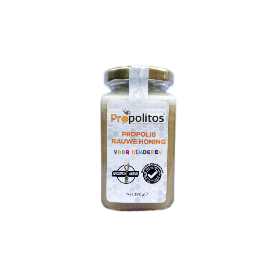 Propolis Rauwe Honing Mix voor Kinderen 190g Propolitos - 190g