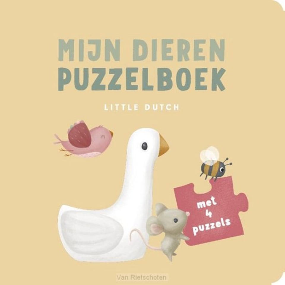 Little Dutch Puzzelboek - Mijn Dieren Puzzelboek