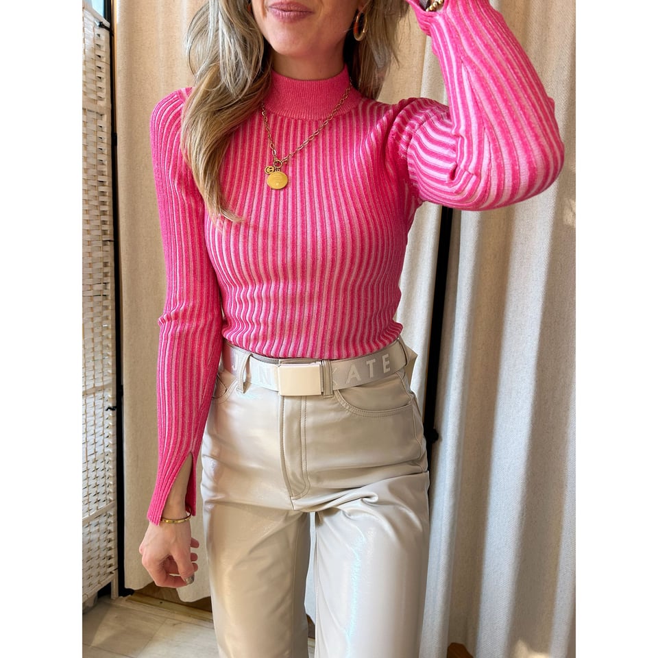 Ribbed Pull Pink - Kate