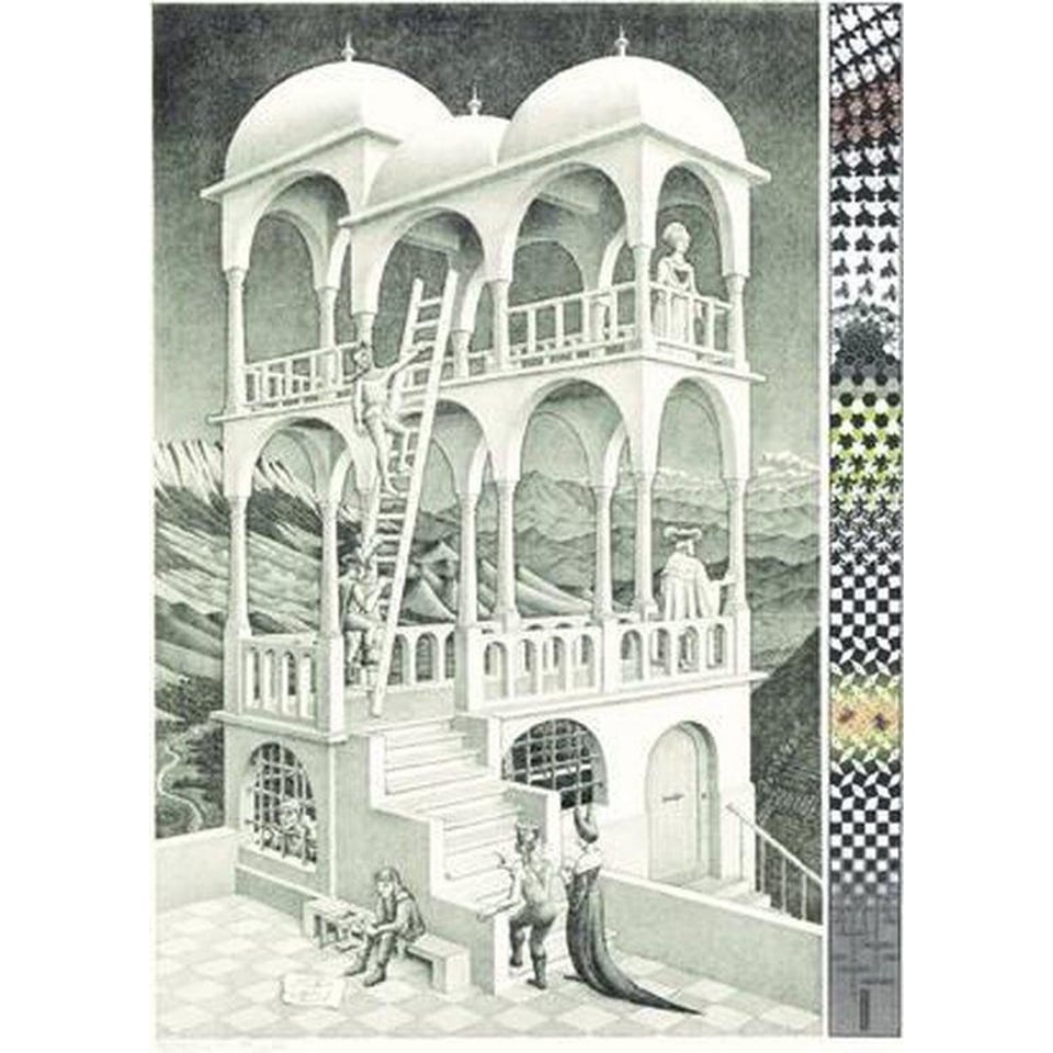 Puzzle 1000st. Escher Belvedere