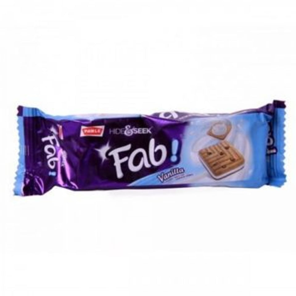 Parle Hide and Seek Fab Vanilla 112 Gram