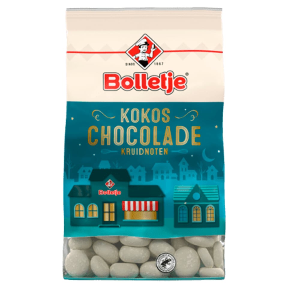 Bolletje Kruidnoten Chocolade Kokos