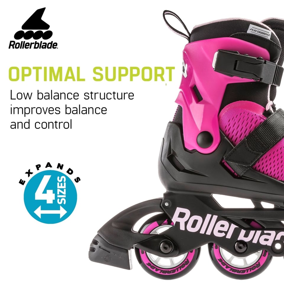 Rollerblade Rollerblade Microblade G Black / Neon-Pink