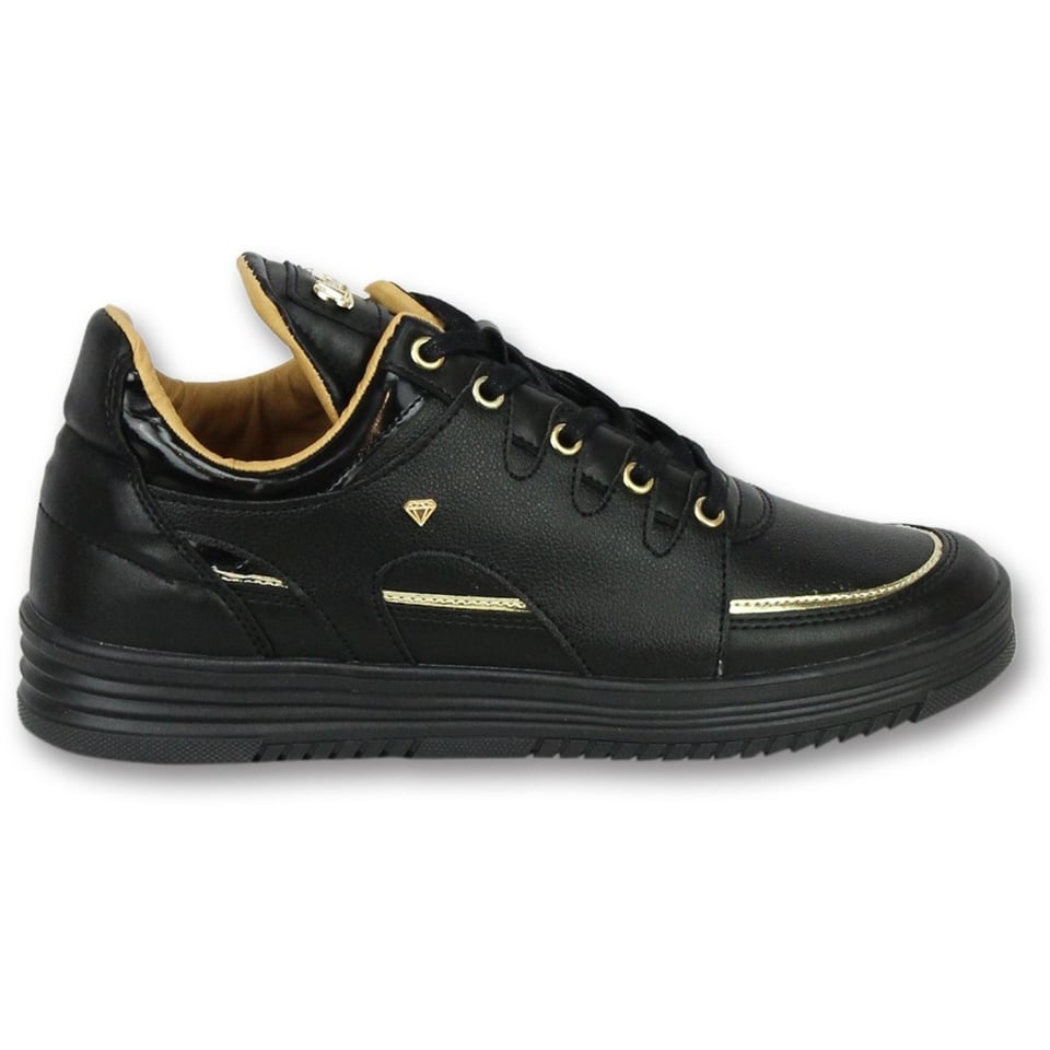 Sneakers Heren Schoenen - Luxury Black - CMS71 - Zwart