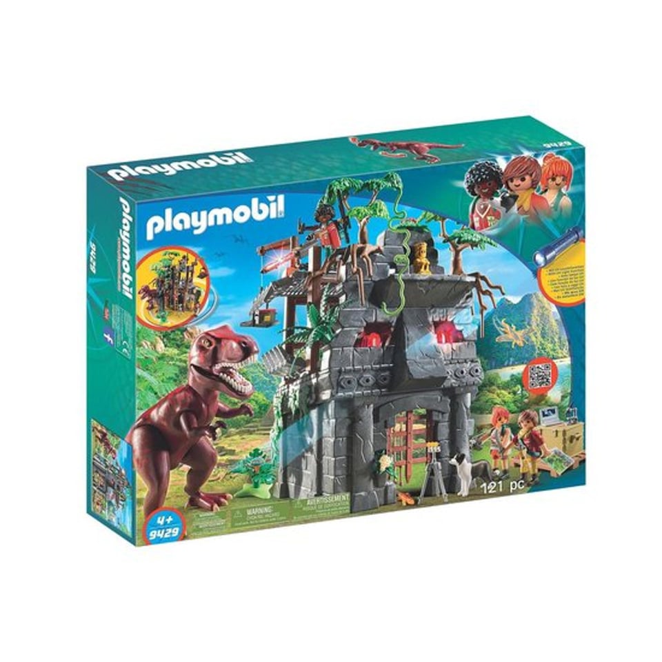 Playmobil 9429 Basiskamp Van De Explorers Met T-Rex