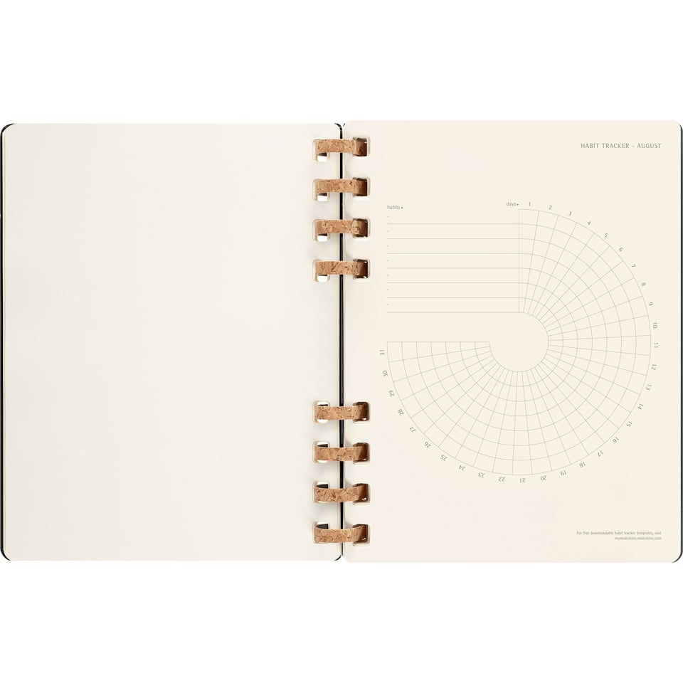 Moleskine 12M Academic Spiral Planner x-large 2023-2024