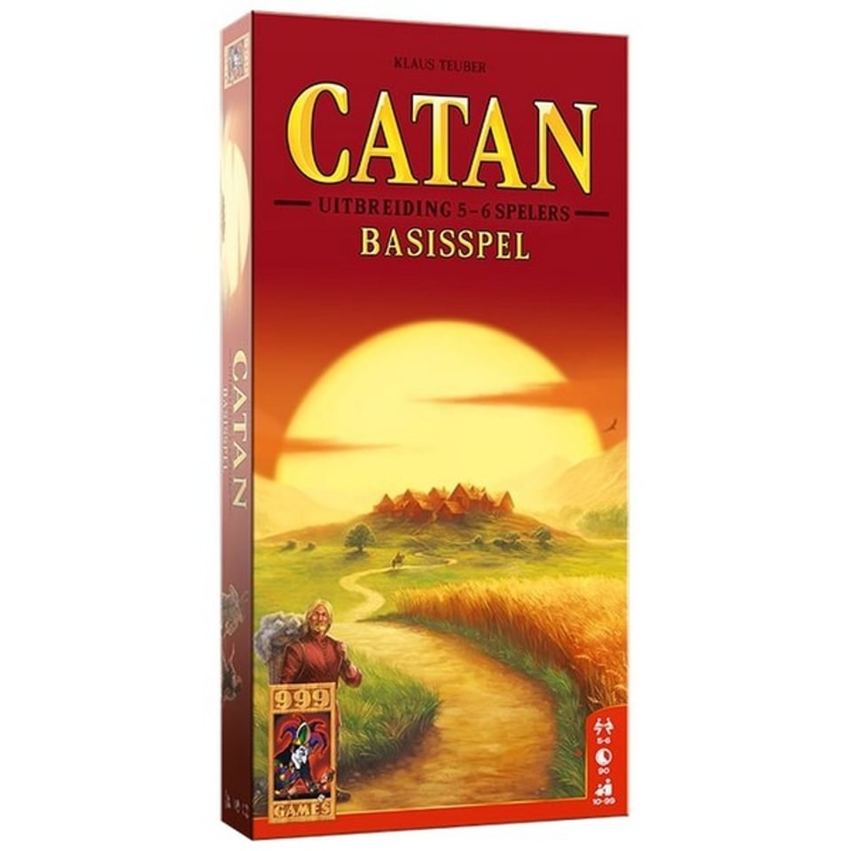 999 Games Catan Uitbreidingsset 5-6 Spelers Voor Basisspel