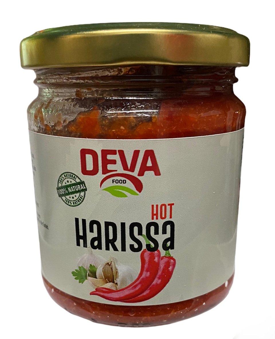 Harissa Hot Van Rode Chili Peper