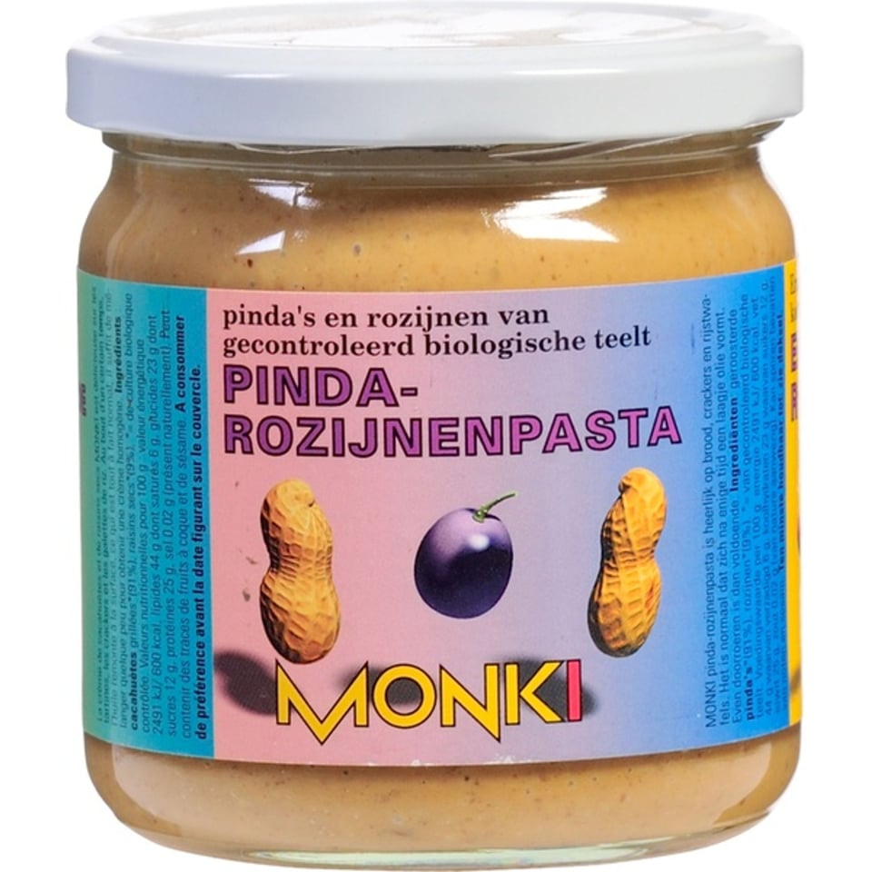 Pinda-Rozijnenpasta