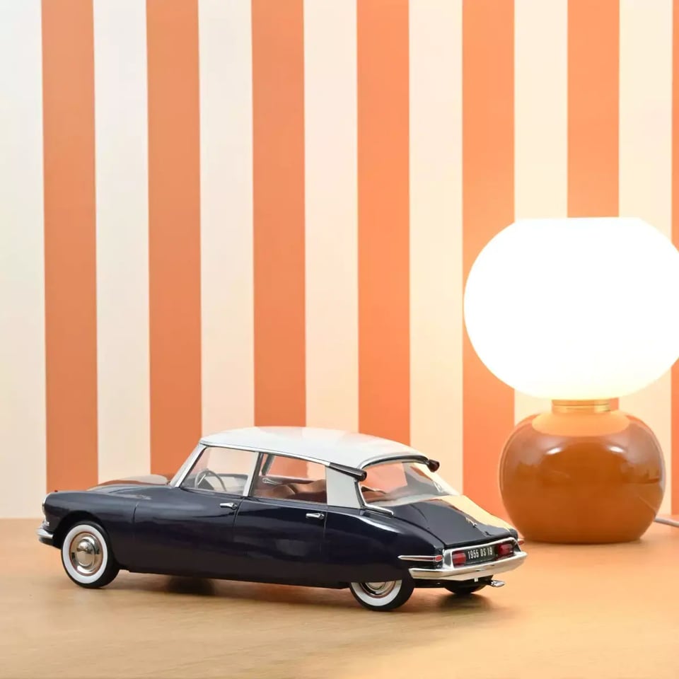 Citroën DS 19 1955 Purple & Champagne 1:12