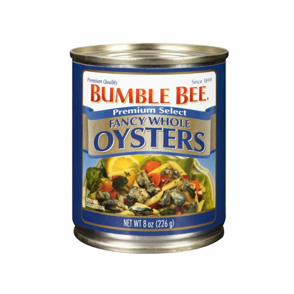 Bumble Bee Premium Select Whole Oysters 226g