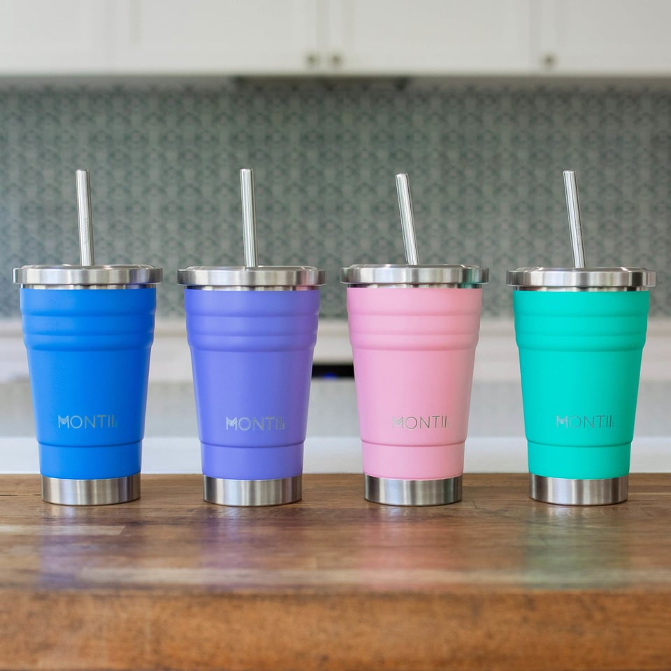 X MontiiCo Mini Smoothie Beker Strawberry