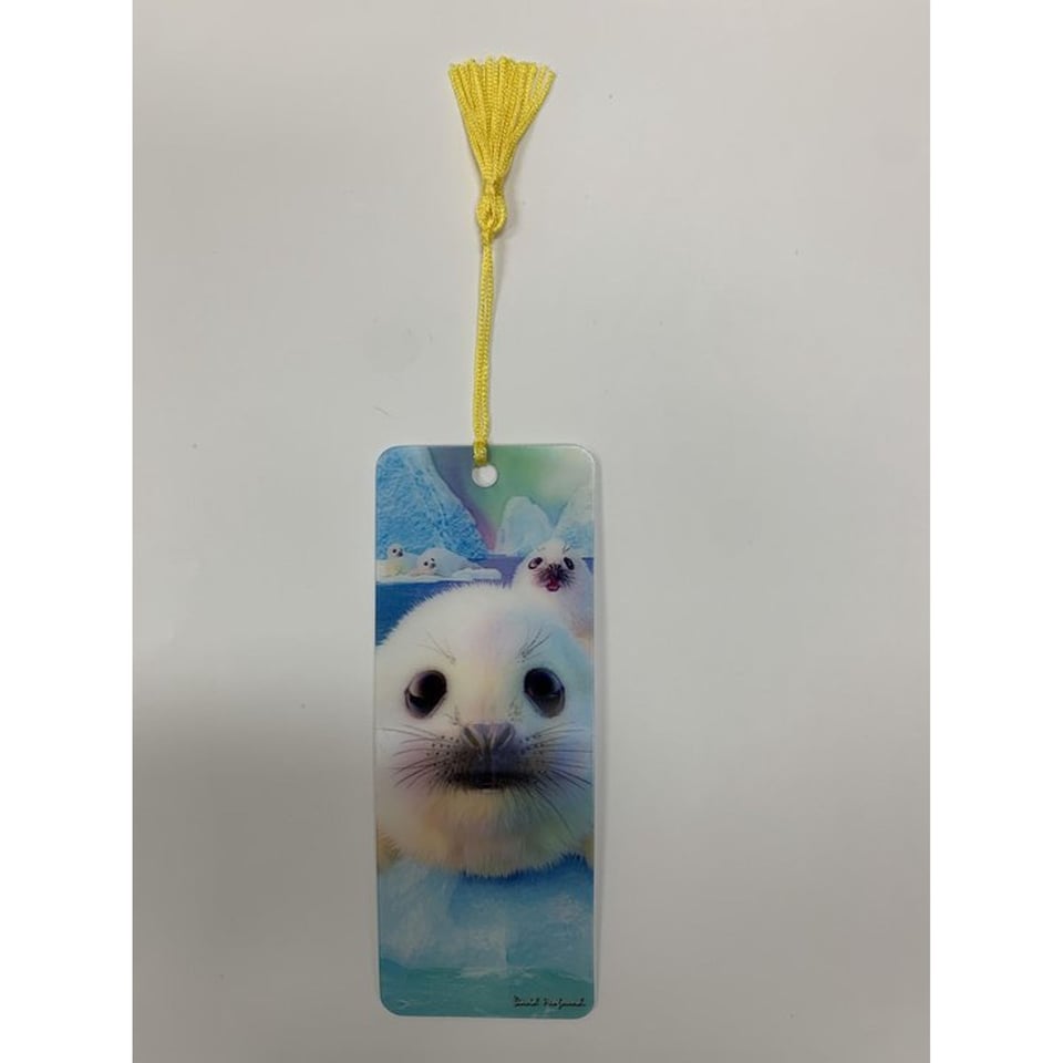 3D Boekenlegger Seal Pups