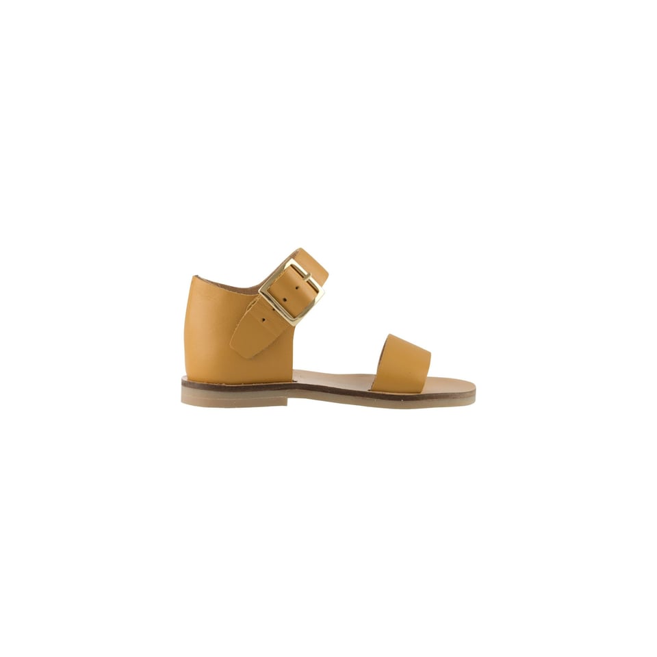 Tiny Cottons Leather Sandals Honey
