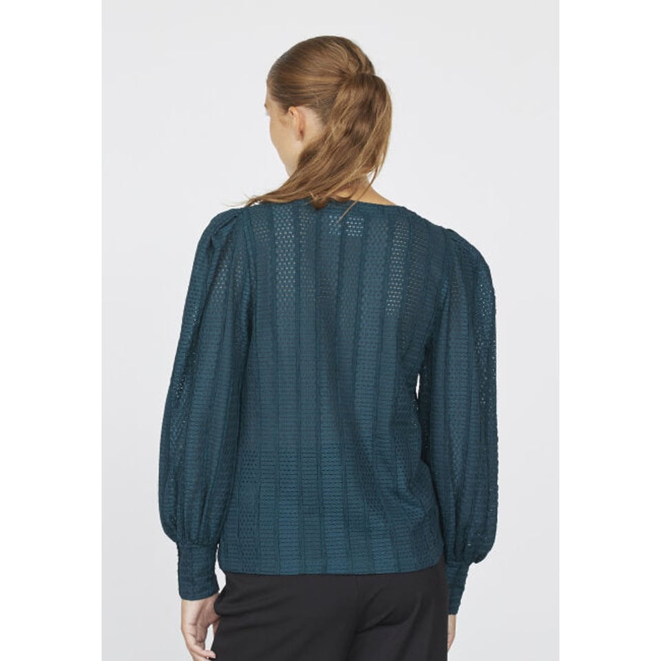 Pine Green Lace blouse - Sisters