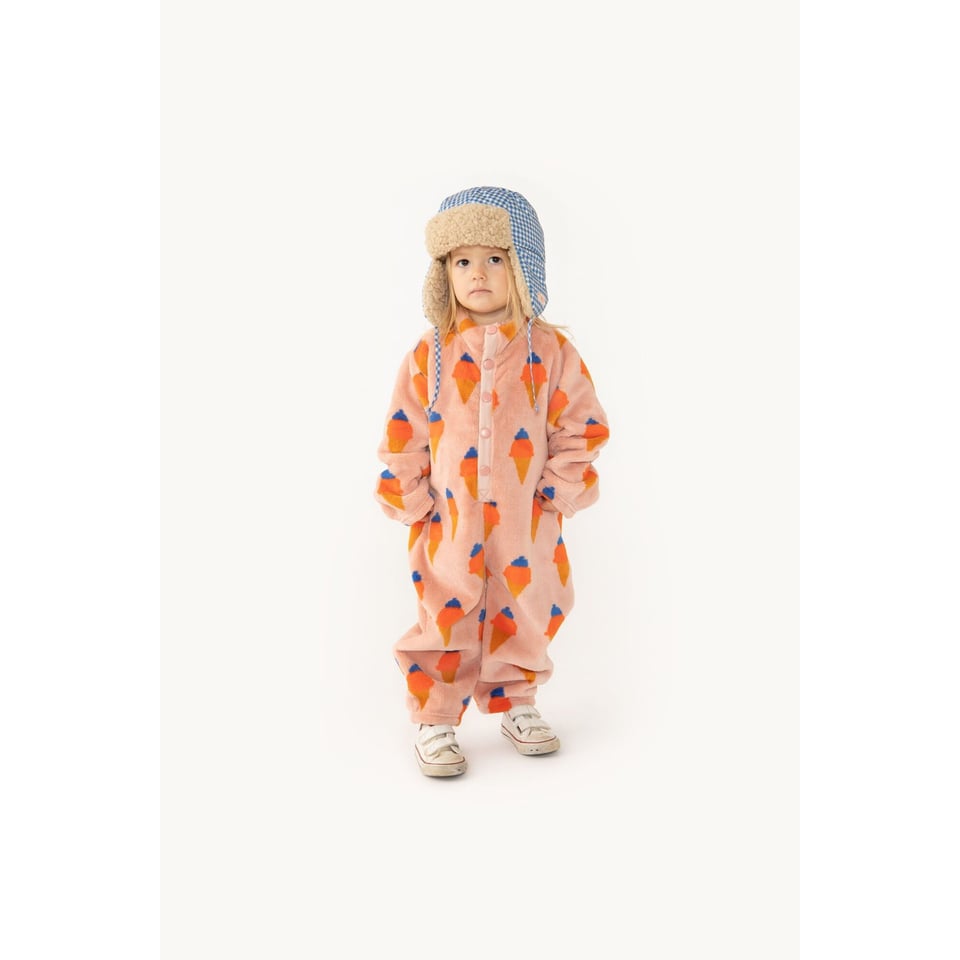 Tiny Cottons VICHY CHAPKA Blue/light Cream