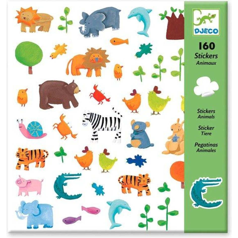 Djeco Stickers Animals