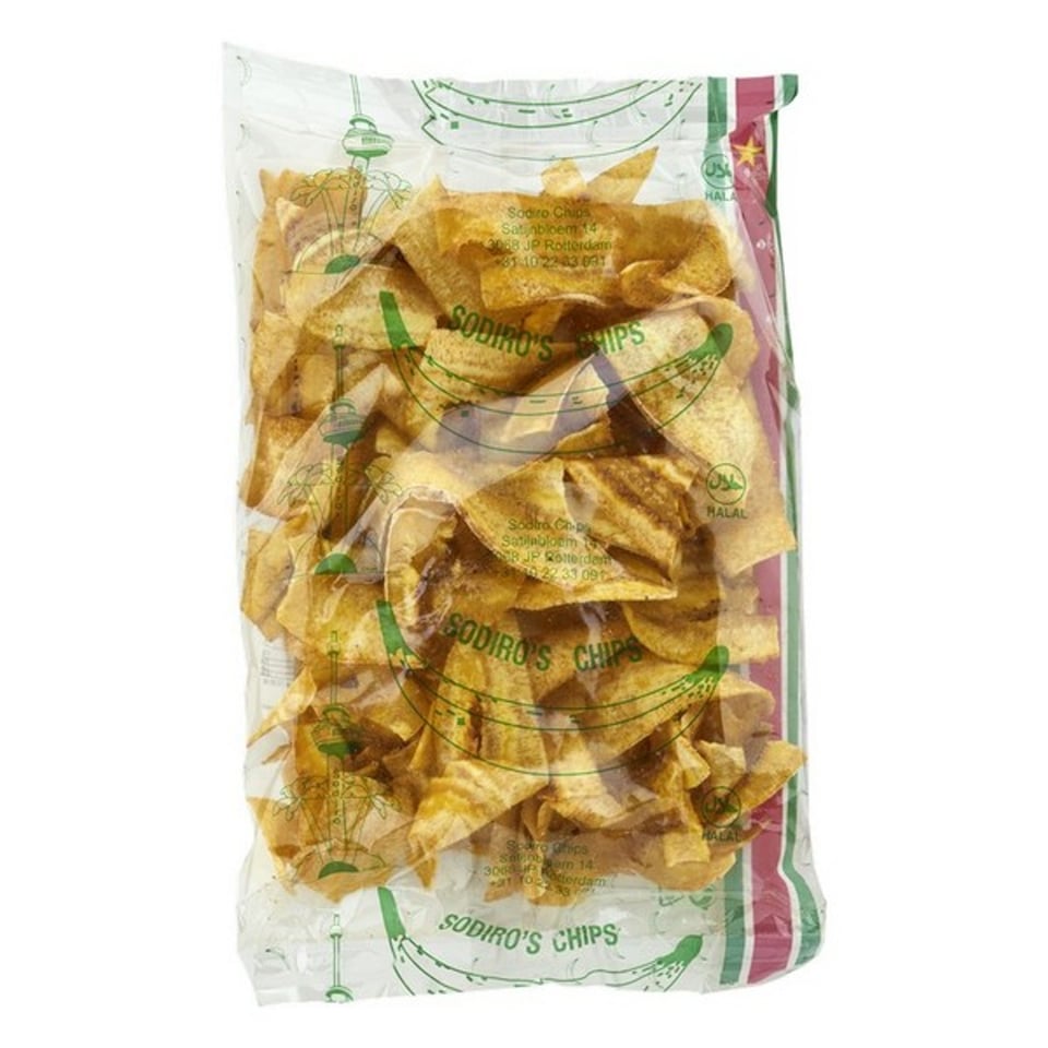 Sodiro Bananenchips Lang 150gr