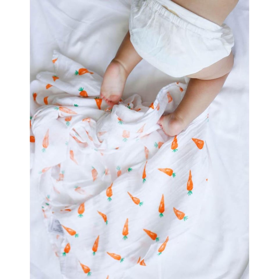 Malabar Baby Swaddle Carrot