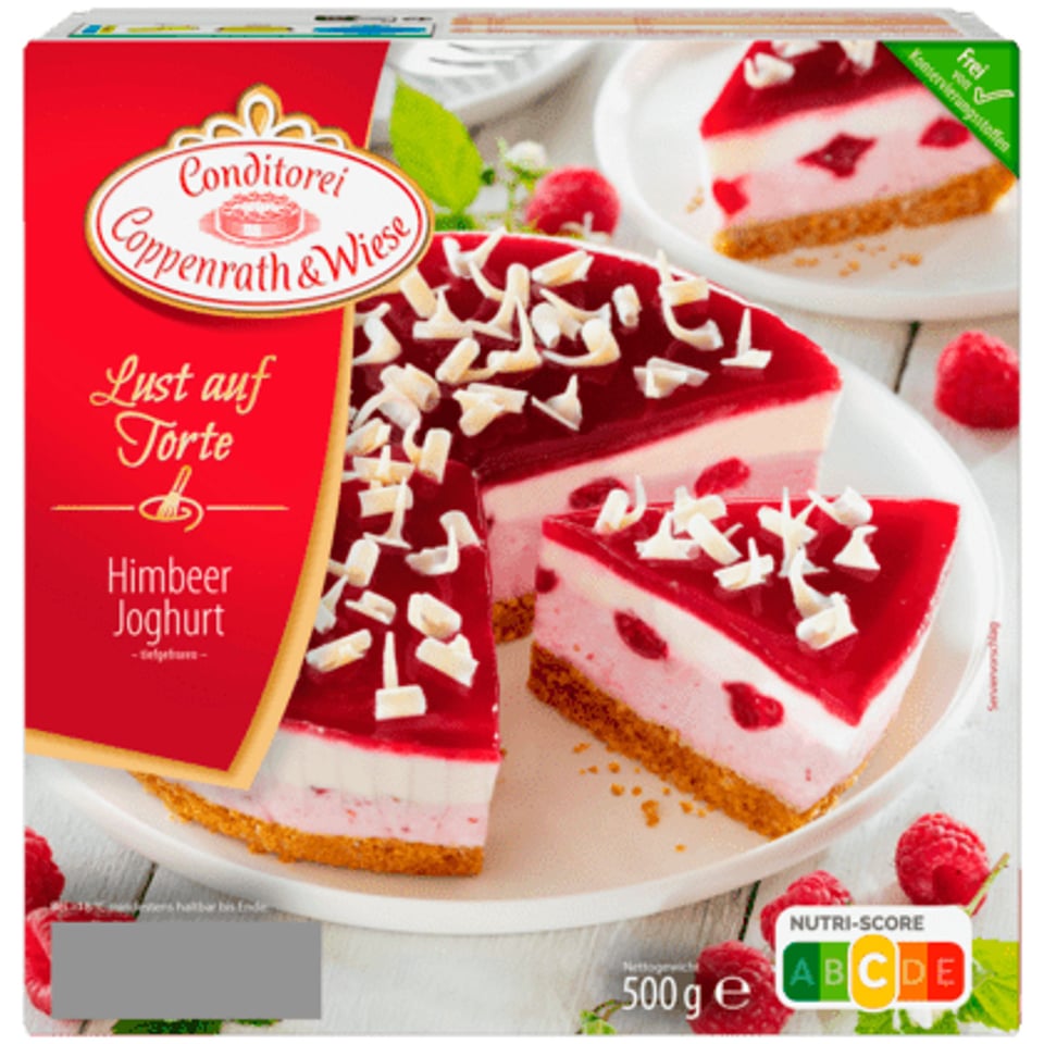 Coppenrath & Wiese Frambozen Yoghurttaart