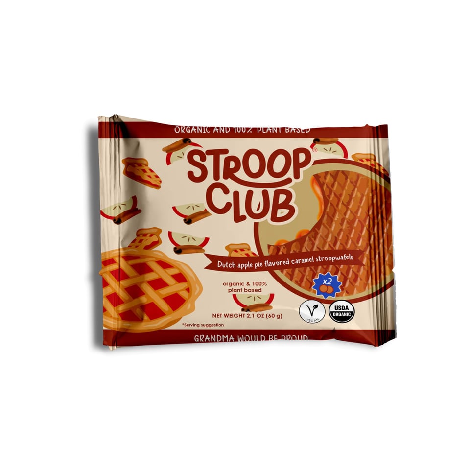 Stroop Club Dutch Apple Pie 60g 2 Pack 60g