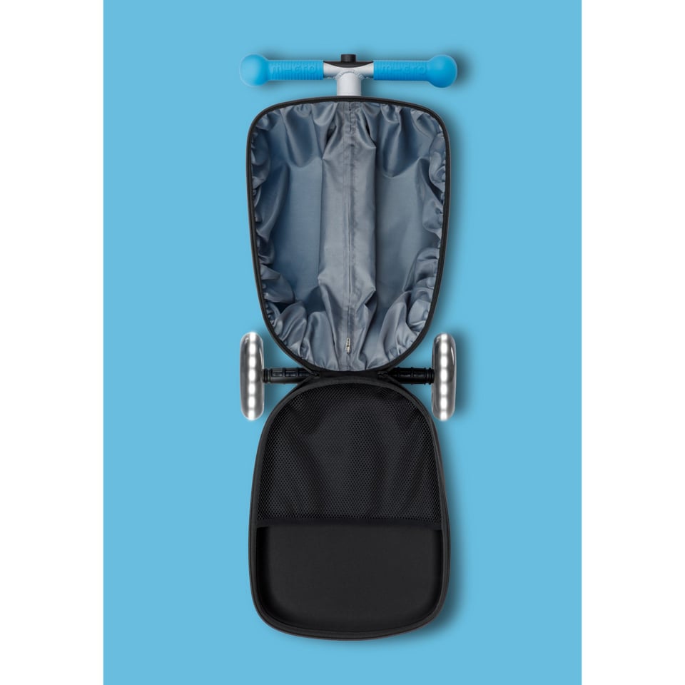 Micro Step Luggage Junior LED Patch & Play Blauw