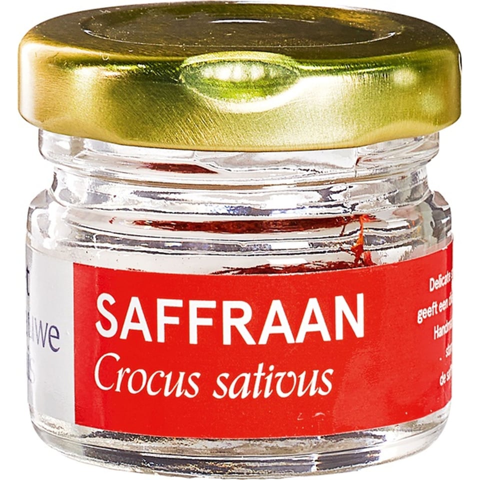 Saffraan in Glas