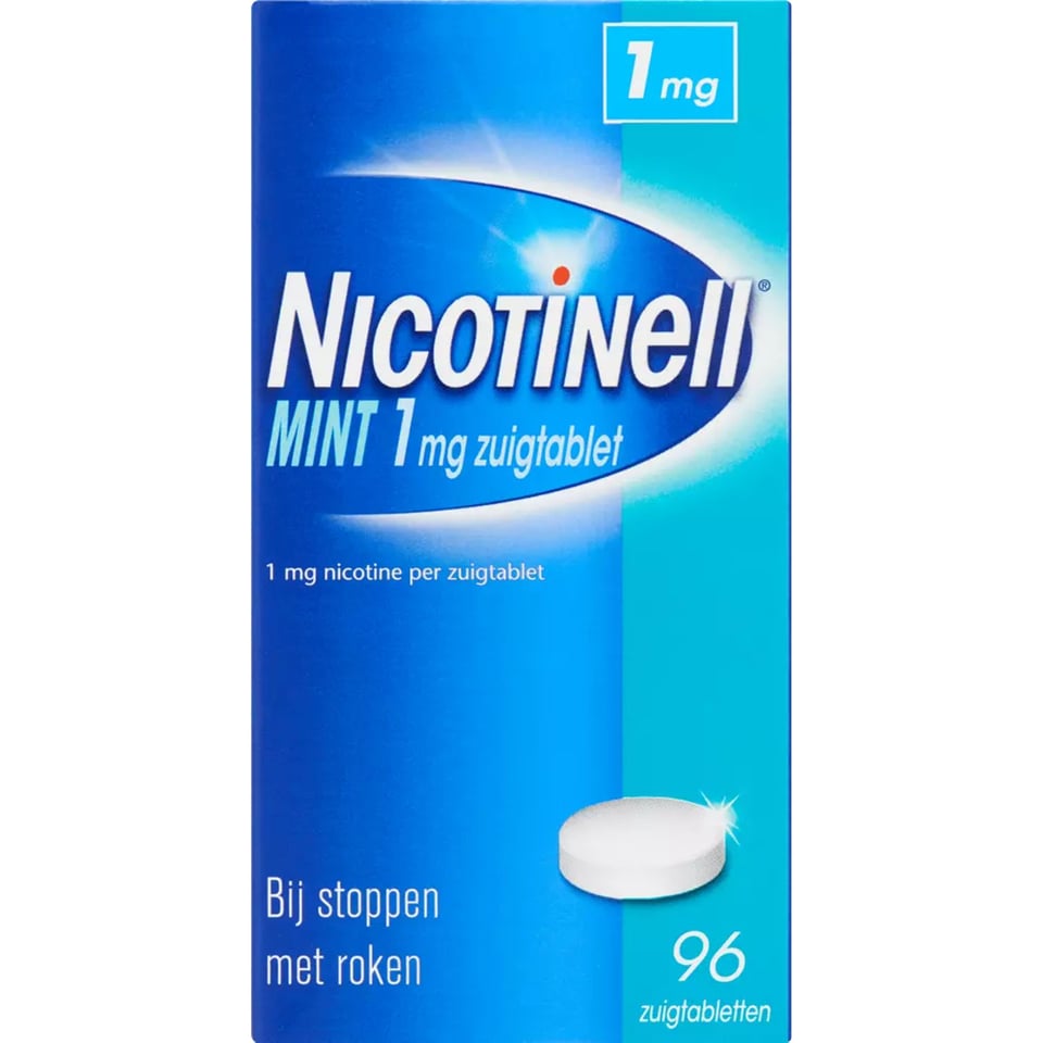 Nicotinell Zuigtabletten Mint 1mg 96st 96