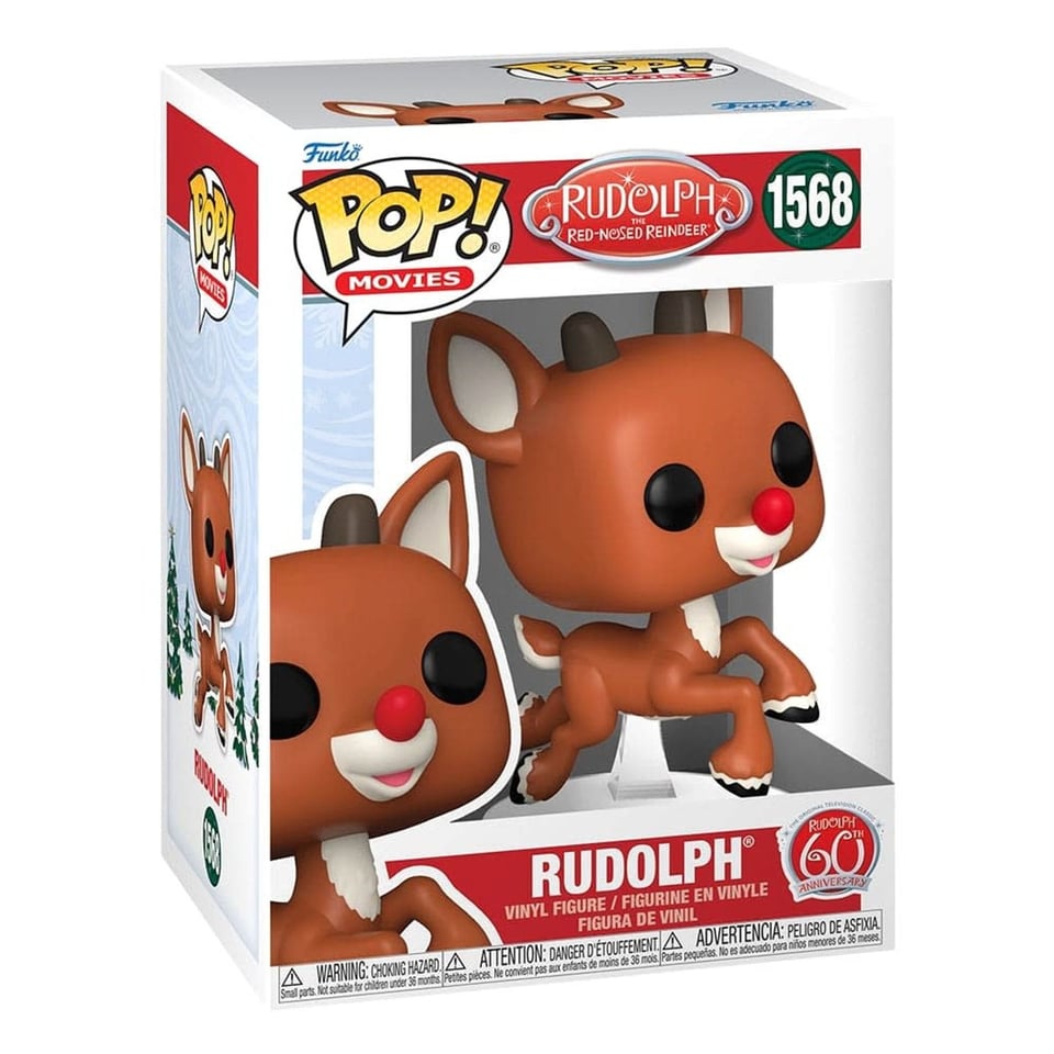 Pop! Movies 1568 Rudolph the Red-Nosed Reindeer - Rudolph Flying (60th Anniversery)