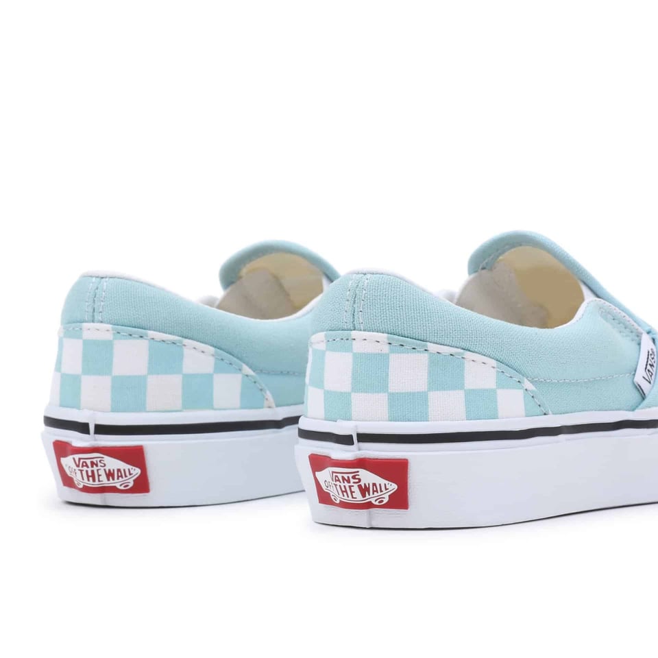 Vans Uy Classic Slip-On Checkerboard Canal Blue
