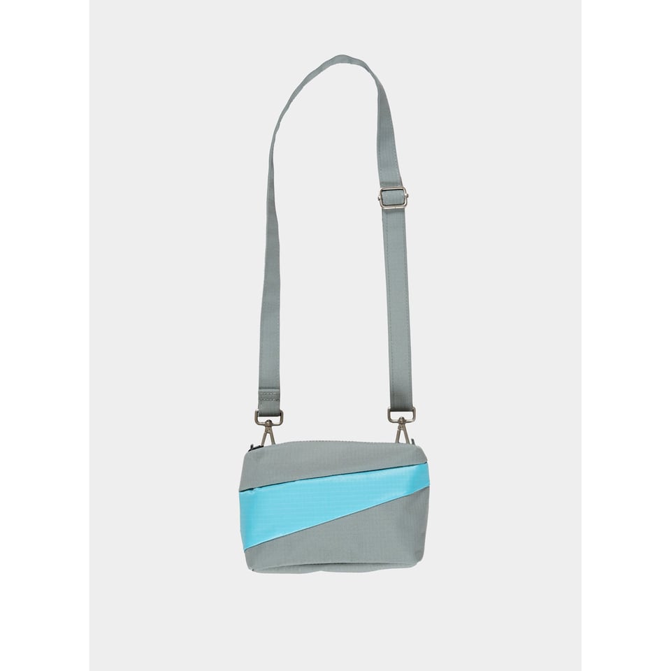 Susan Bijl The New Bumbag Small Grey & Key Blue