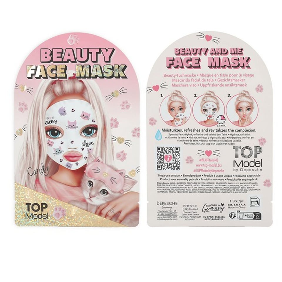 TOPModel Gezichtsmasker Beauty Kat Candy