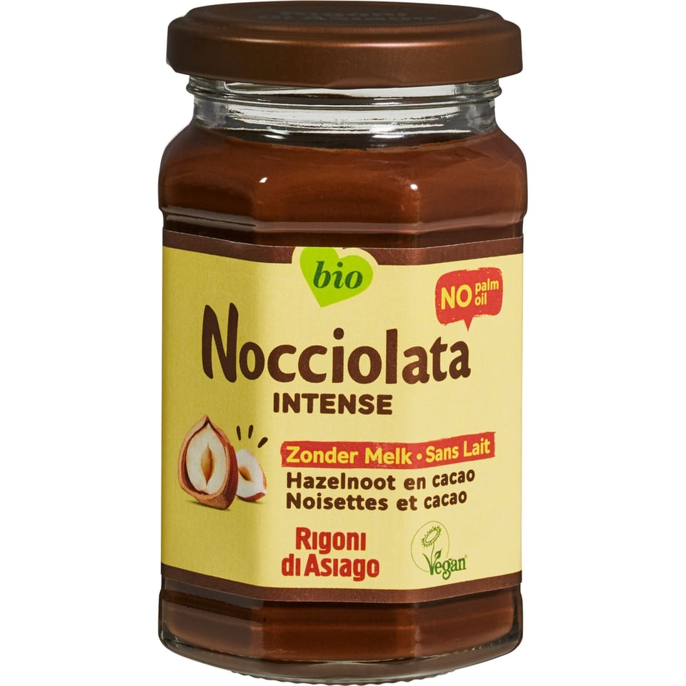 Cacao- en Hazelnootpasta Zonder Melk