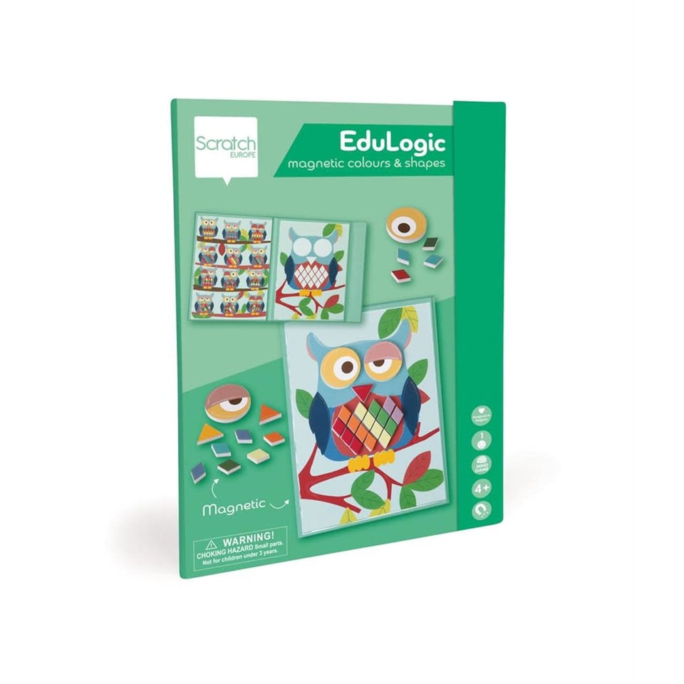 Scratch EduLogic Magnetic Colours & Shapes Uil 4+