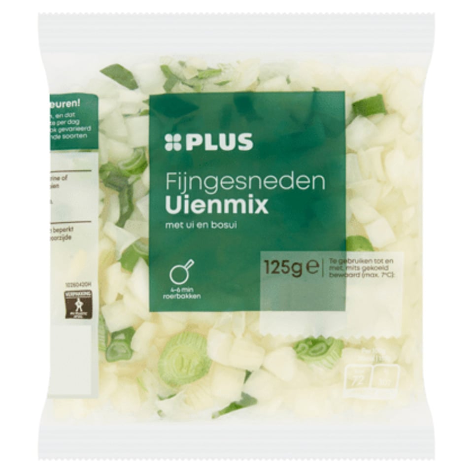 PLUS Uienmix Fijngesneden